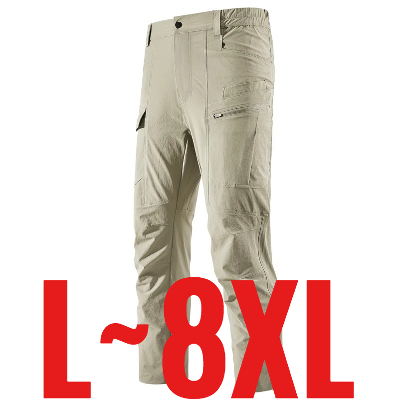 Fishing Pants Waterproof - Celana Kasual Pria Ukuran Besar 8XL