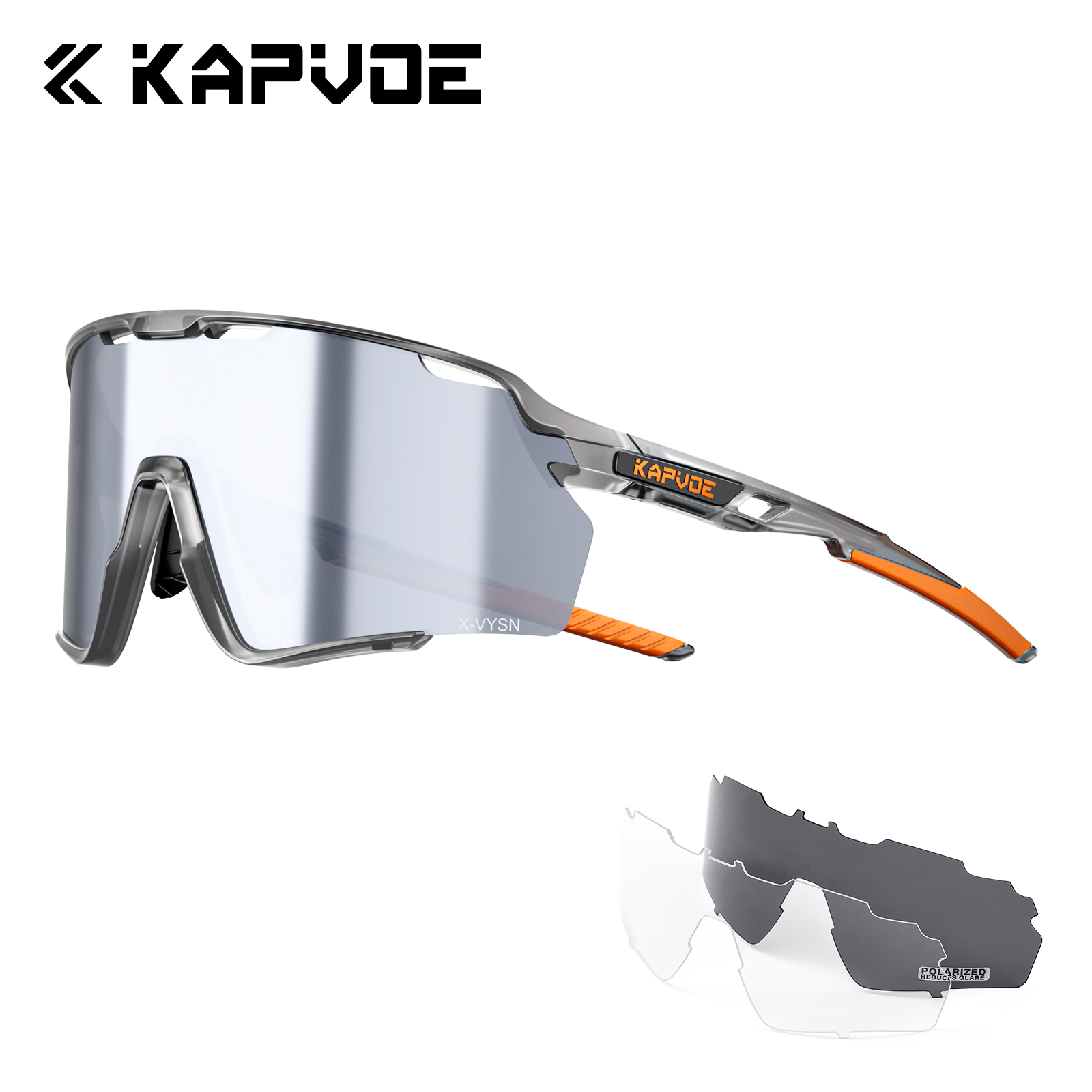 Fishing Sunglasses Polarized - Kacamata Hitam Polarisasi Kapvoe untuk Memancing,