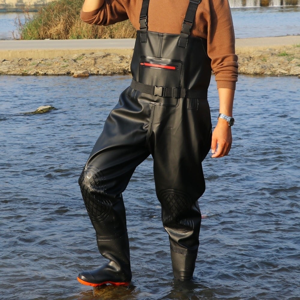 Setelan Memancing PVC Berguna  - Fishing Pants Waterproof ulasan dan harga