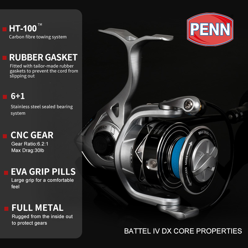 PENN BATTLE BTL IV DX 3000 400 - Penn Reel Battle ulasan dan harga